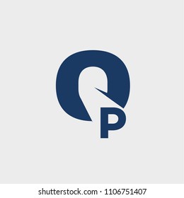 Logo letter O or OP