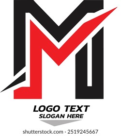 logo letter on white background 