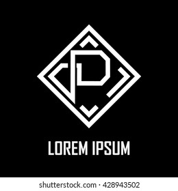 Logo letter P