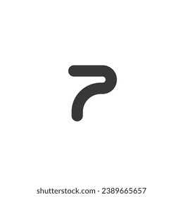 logo letter P design template element