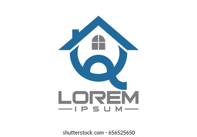 logo letter q architecture logo