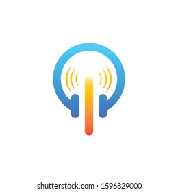 Logo Letter Q Network Vector