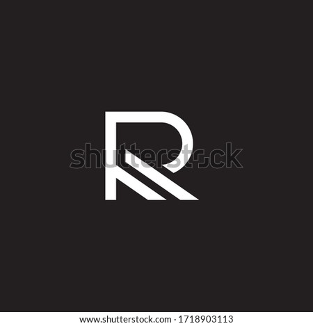 logo letter r design , logo vector letter r 