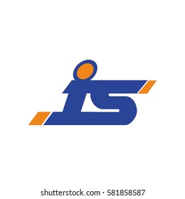Logo Letter I And S