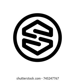 logo letter "S" abstract