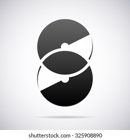 Logo for letter S. Design template