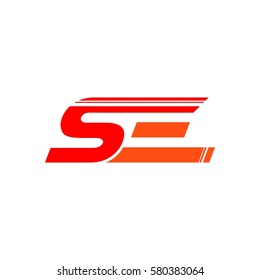 Logo Letter S And E