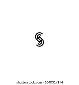 logo letter s with a simple design