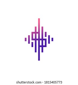 logo of the letter s and sound wave