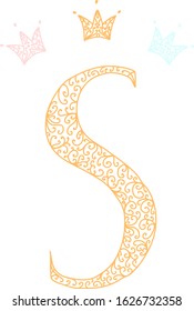 Logo. Letter S with three crowns.