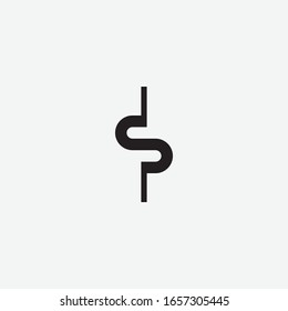  logo letter S with a unique design