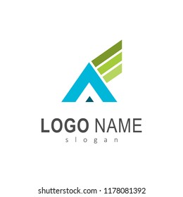 logo letter a with a simple look. 
logo ready for use