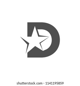 Logo Letter Star