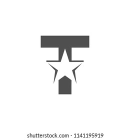 Logo Letter Star