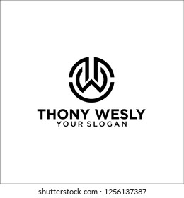 logo letter tw