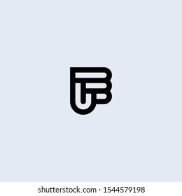 Logo Letter U E Monogram Design, Simple Concept Initial U + E Modern.