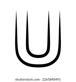 Letra del logotipo u icono eje del alfabeto logotipo logotipo u emblema