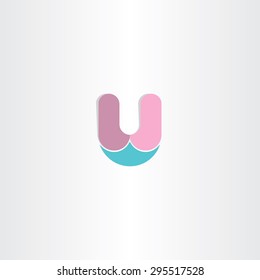 logo letter u symbol design element