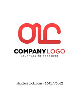 logo letter vector OR bright red