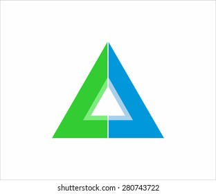Logo letter A vector design for your company.