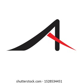 A Logo Letter Vector Illustration
