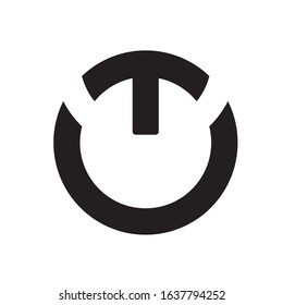 TO Logo Letter Vector Illustration 