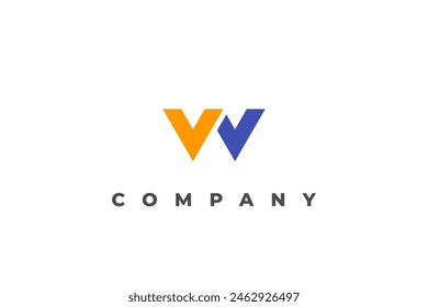 logo letter w abstract business