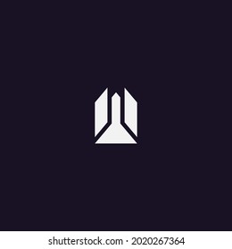 Logo letter W design elegant minimalist
