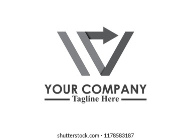 4,806 W arrow logo Stock Illustrations, Images & Vectors | Shutterstock