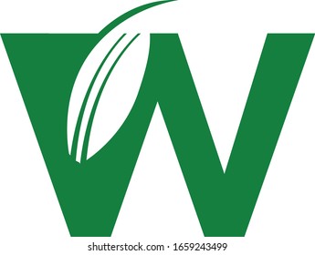 Logo with Letter W. Modern Design
