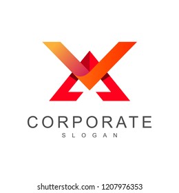 logo letter x , extreme activity logo, v and x logo
