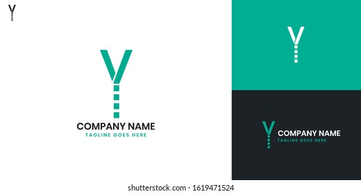 Logo Letter Y - All elements on this template are editable with vector software.