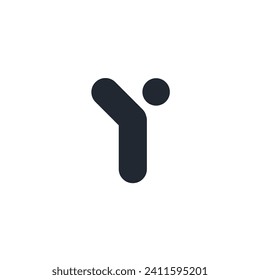 Logo letter Y design template element