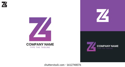 Logo Letter Z - All elements on this template are editable with vector software.