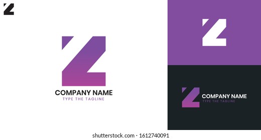 Logo Letter Z - All elements on this template are editable with vector software.