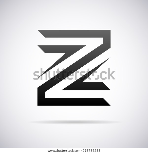 Logo Letter Z Design Template Stock Vector (Royalty Free) 295789253