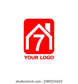 marca de logotipo 7 para el hogar