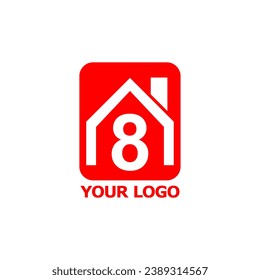 logo lettering 8 for home