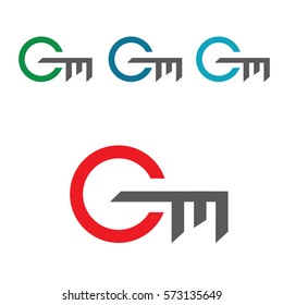 logo lettering c o m