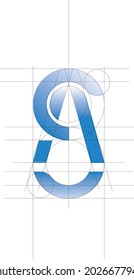 Logo Lettermark SA, design modern and simple you can use for design t shirt, card name and others