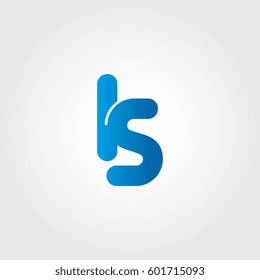 logo letters is blue