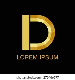Logo letters D