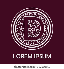 Logo letters D
