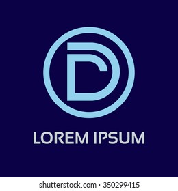 Logo letters D