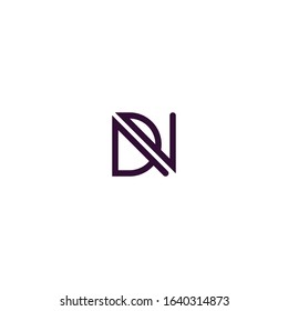 logo letters D and N with a simple design