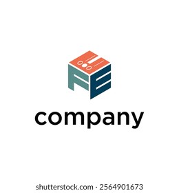 A logo with the letters 'FCE' in a stylized cube design above the word 'company