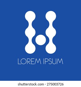 Logo letters H