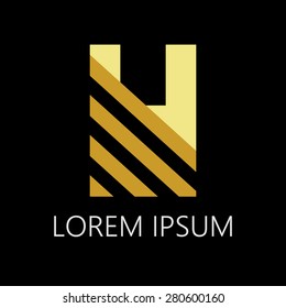 Logo letters H