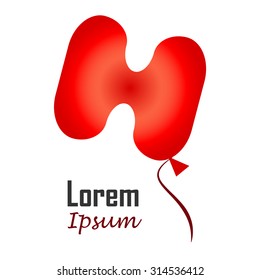 Logo letters H