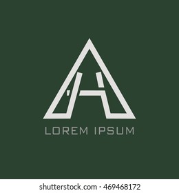 Logo letters H